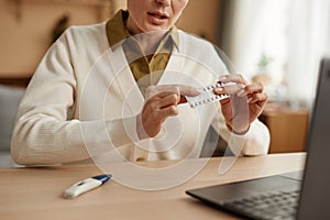 Obgyn Showing Birth Control Pills Consulting Client