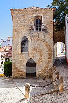 Obidos, Portugal. Medieval Sephardic Synagogue