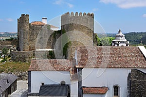 Obidos village and its castle Portugal