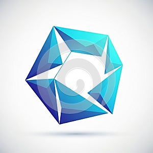 The object appears to float against a white background, with a subtle