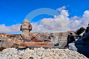 Object in the Dry Desert photo