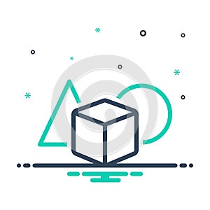 Mix icon for Object, commodity and item