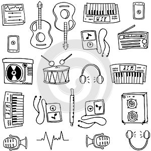 Object music tools doodles