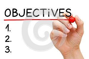 Objectives List