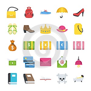 Objects Flat Icons