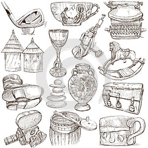 Objects - Hand drawings, Originals