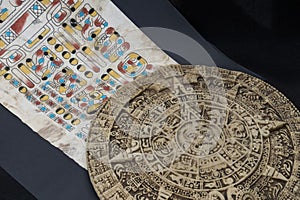 Objects of the Mayan culture.