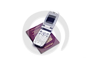 Objects - Passport and Phone