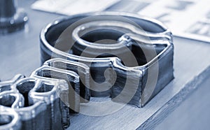 Objects printed 3D printer filament molten metal table Object printed 3D printer