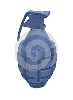 Objects printed by 3d printer Isolated on white background