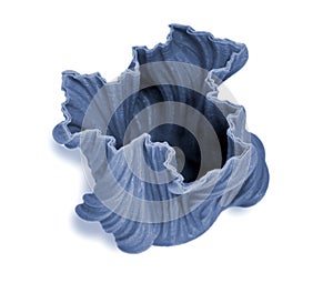 Objects printed by 3d printer Isolated on white background