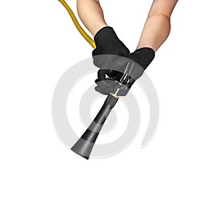 Objects tool hands action - Hand Cleaning and washing of interi