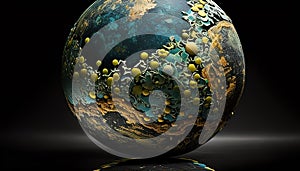 Oblate Spheroid Earth: Imperfect but Beautiful, Made with Generative AI