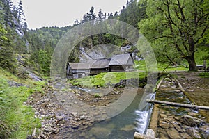 Oblazy water mills near Kvacany, Kvacianska valley, Slovakia