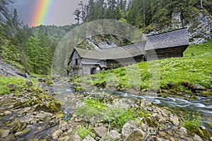 Oblazy water mills near Kvacany, Kvacianska valley, Slovakia