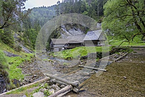 Oblazy water mills near Kvacany, Kvacianska valley, Slovakia