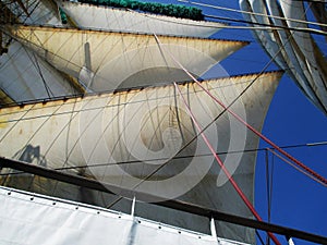 Oblique sails