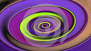 Oblong Ellipses Spinning Geometry Animation Background