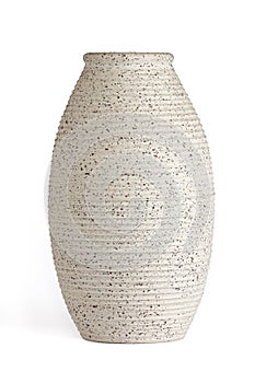 Oblong serrated edge vase photo