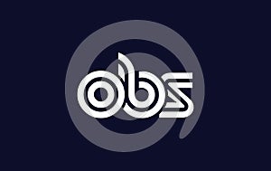 OBS Creative Unique Modern Letter Logo Design