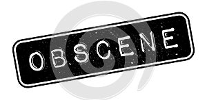 Obscene rubber stamp