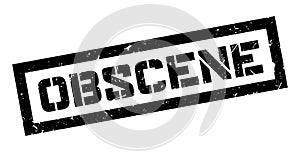 Obscene rubber stamp