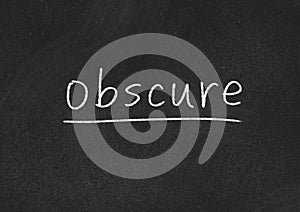 Obscure