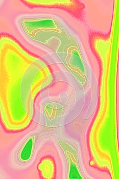 Obscure Pastel-Colored Maze Abstract