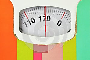 Obselete Weight scale 120 kilogram