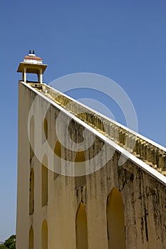 Observation deck at Jantar Mantar (Jaipur), India