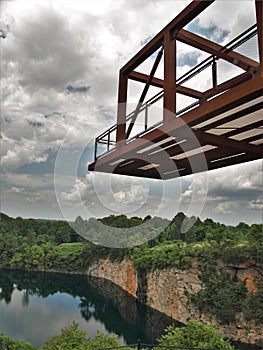 Observation Deck at Quarry Park in Winston-Salem