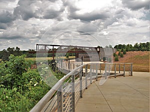 Observation Deck at Quarry Park in Winston-Salem