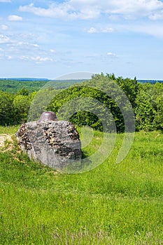 Observation post of a bunker