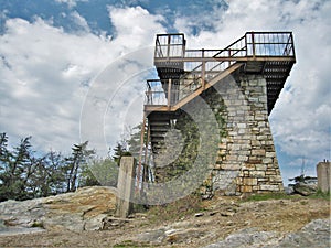 Observation Tower at Hanging Rock State Park