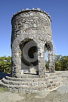 Observation tower at Mount Battie in Camden Maine