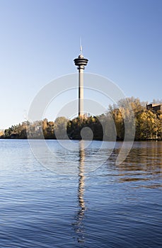 Observation tower Nasinneula from Tampere, Finland.