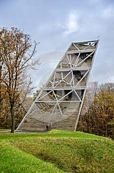 Observation tower in the Netherlands