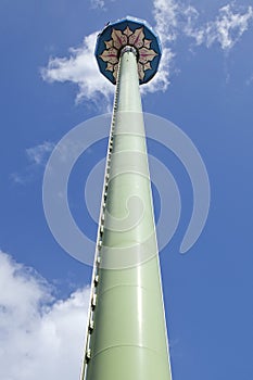 Observation tower ride in Playa del Carmen, Mexico