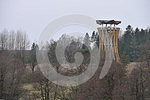 Observation tower for tourists