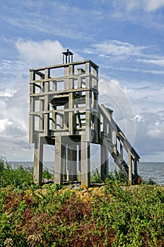 Observation tower in Urk