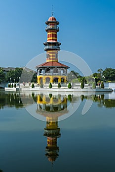 Observator tower, Bang Pa-In, Thailand