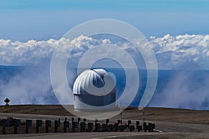 Observatories on Mauna Kea on the Big Island photo