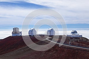 Observatories on Mauna kea summit