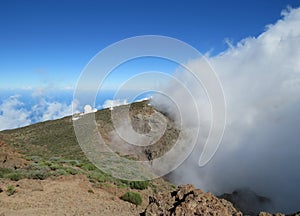 Observatories in Roque de los Muchachos. La Palma Island. Spain.