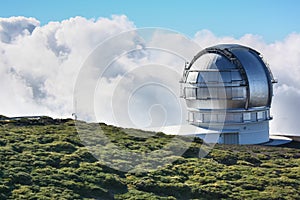 Observatory in the clouds photo