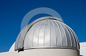 Observatory Dome and Blue Sky Day