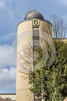 Observatory with dome of the University