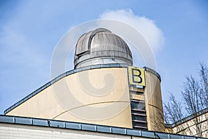 Observatory with dome of the University
