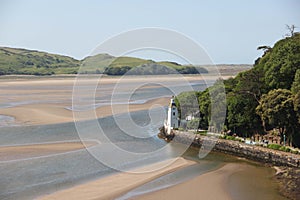 The Observatory On The Dwyryd Estuary, Portmeirion Village, North Wales.