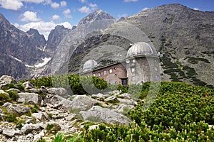 Observatory Lomnicky Peak, High Tatras